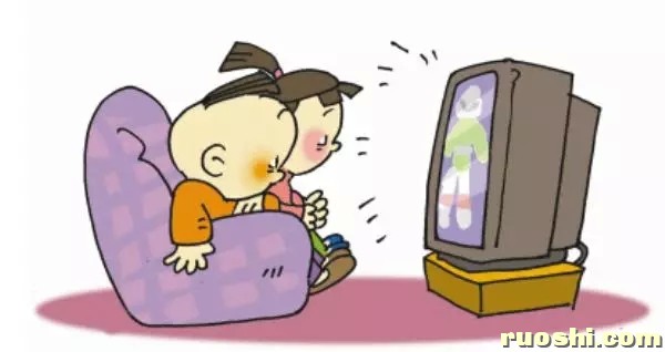 孩子看电视